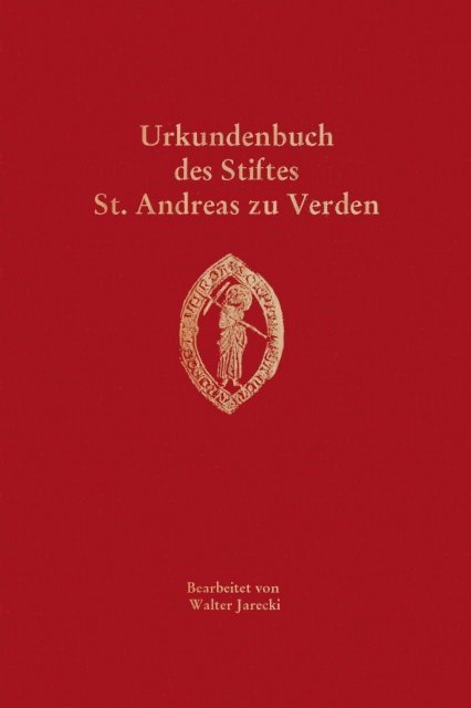 Historische Kommission fur Niedersachsen und Bremen - Urkundenbuch des Stiftes St. Andreas zu Verden, E-bok. Tillgänglighet: Lägg i varukorg