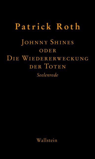 Patrick Roth, Michaela Kopp-Marx - Johnny Shines, E-bok