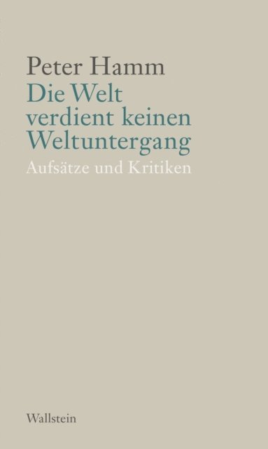 Peter Hamm, Michael Kruger - Die Welt verdient keinen Weltuntergang, E-bok