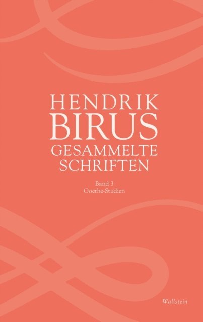 Hendrik Birus - Gesammelte Schriften, E-bok