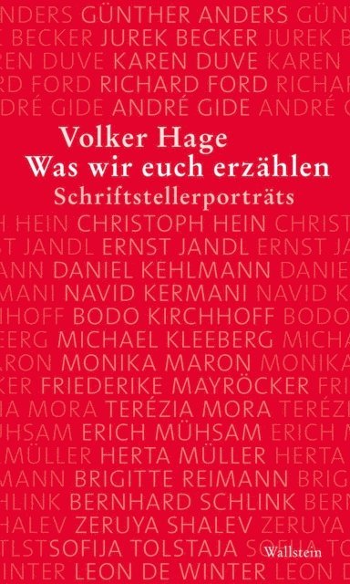 Volker Hage - Was wir euch erzählen, E-bok