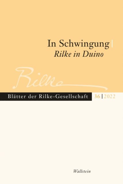 Erich Unglaub, Moira Paleari, Torsten Hoffmann - In Schwingung. Rilke in Duino, E-bok