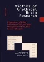 Michal Adam Palacz, Aisling Shalvey, Paul Weindling - Victims of Unethical Brain Research, Inbunden. Tillgänglighet: Lägg i varukorg