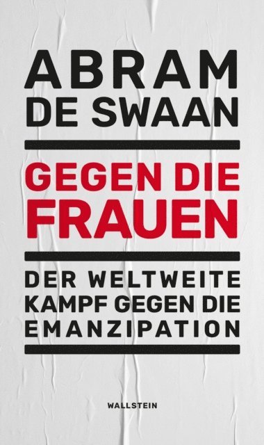 Abram de Swaan - Gegen die Frauen, E-bok