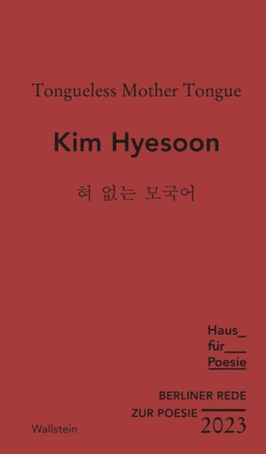 Hyesoon Kim - Tongueless Mother Tongue, E-bok