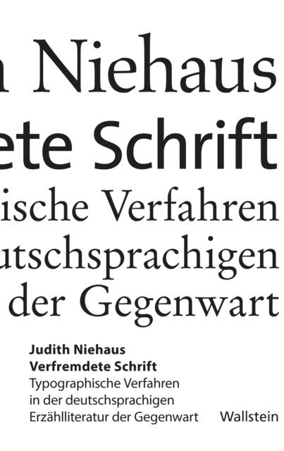 Verfremdete Schrift