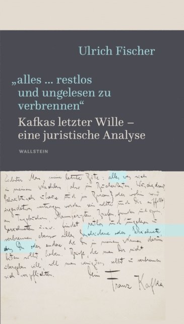 Ulrich Fischer - »alles … restlos und ungelesen zu verbrennen«, E-bok