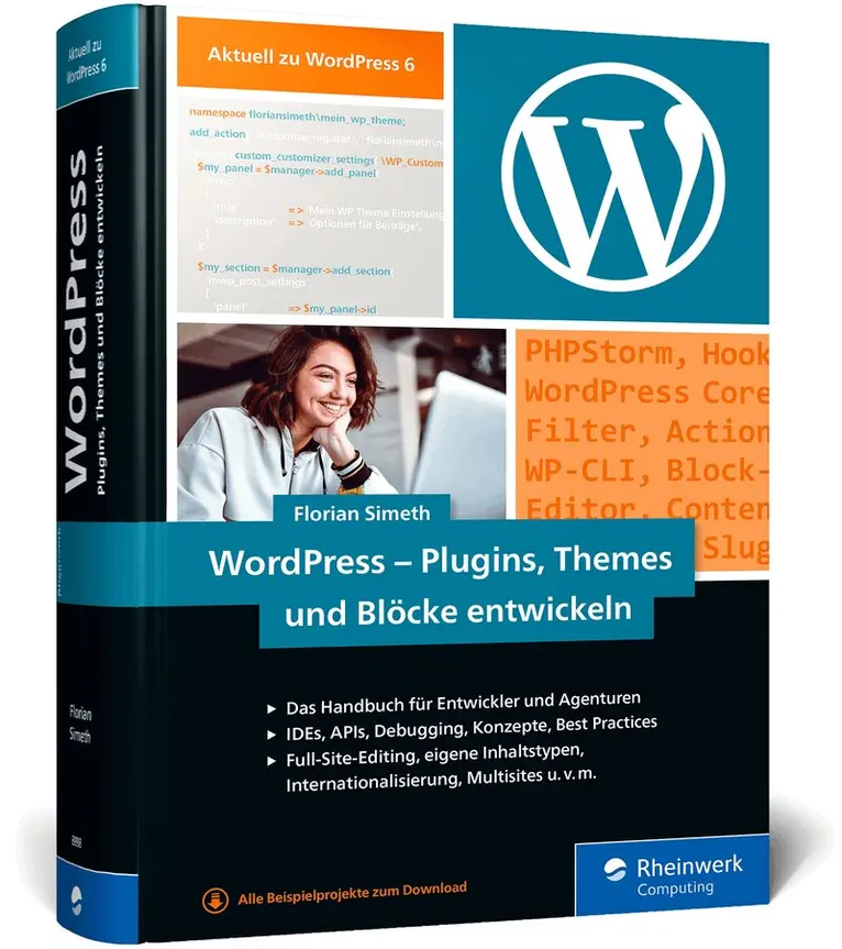 Florian Simeth - WordPress - Plugins, Themes und Blöcke entwickeln, Inbunden. Tillgänglighet: Lägg i varukorg