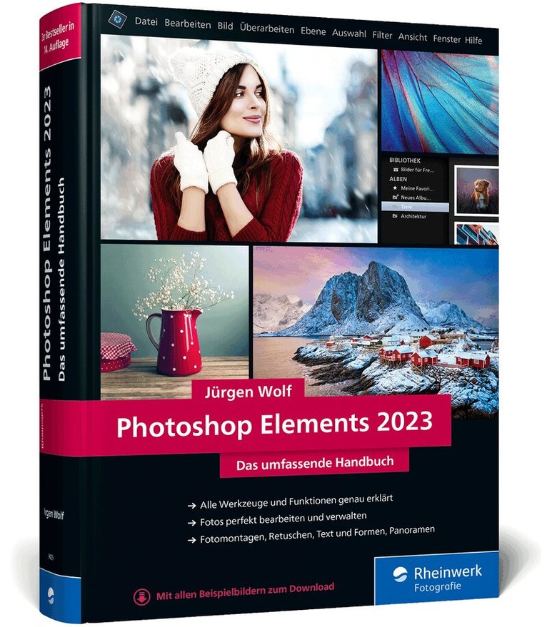 Jürgen Wolf - Photoshop Elements 2023, Inbunden