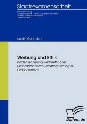 Kerstin Gehmlich - Werbung und Ethik, Häftad