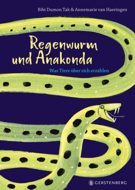 Bibi Dumon Tak - Regenwurm und Anakonda, E-bok