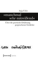 Anja Utler - 'manchmal sehr mitreißend', Häftad