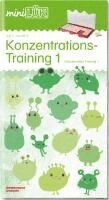 miniLÜK Konzentrationstraining 1: für Vor- und Grundschulkinder / concentration training, Övrigt