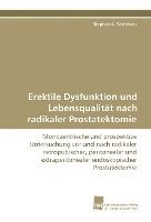 Stephan A. Seklehner - Erektile Dysfunktion und Lebensqualität nach radikaler Prostatektomie, Häftad