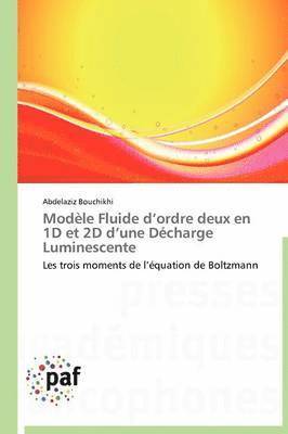 Modèle Fluide D Ordre Deux En 1d Et 2D D Une Décharge Luminescente
