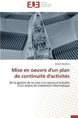Mise En Oeuvre d'Un Plan de Continuité d'Activités