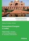 Erneuerbare Energien in Indien. M glichkeiten, Grenzen und Zukunftsperspektiven f r deutsche Unternehmen