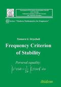 Frequency Criterion of Stability.