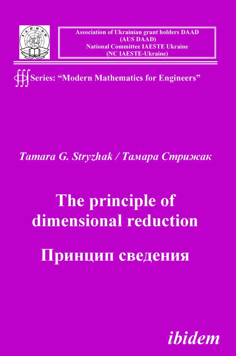 Tamara G Stryzhak - principle of dimensional reduction, Häftad. Tillgänglighet: Lägg i varukorg