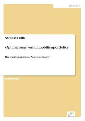 Christiane Büch - Optimierung von Immobilienportfolios, Häftad