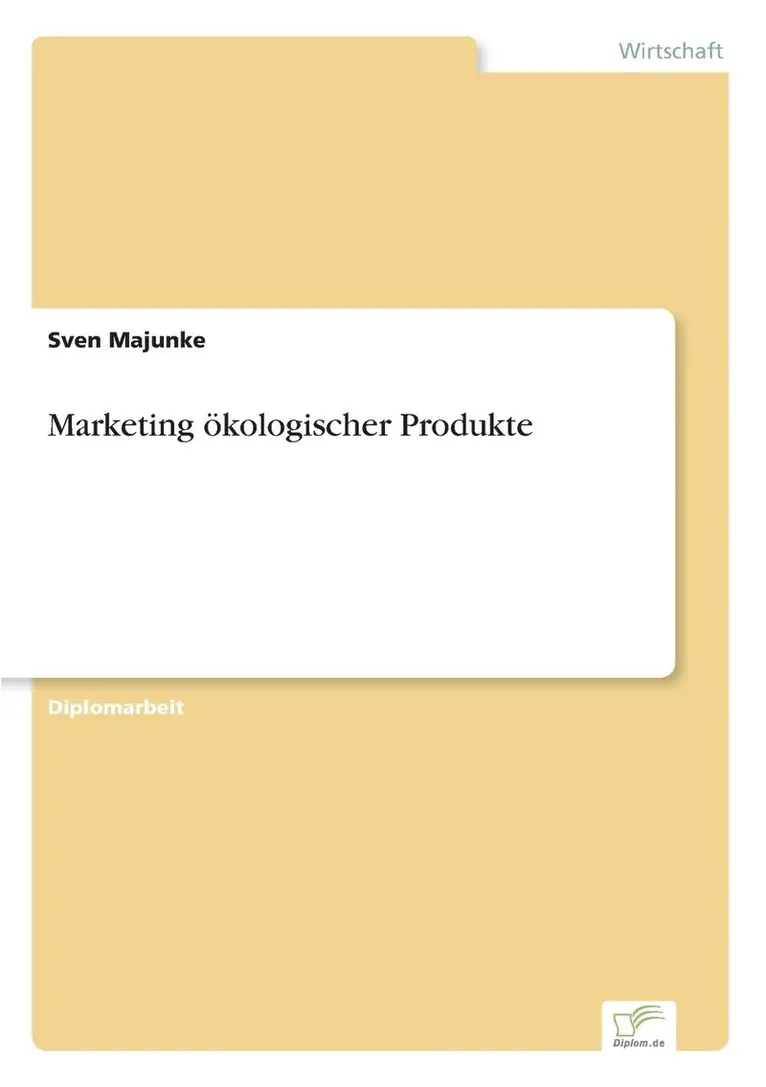 Sven Majunke - Marketing ökologischer Produkte, Häftad. Tillgänglighet: Lägg i varukorg