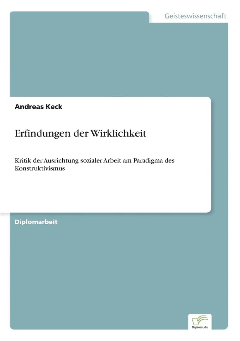 Andreas Keck - Erfindungen der Wirklichkeit, Häftad. Tillgänglighet: Lägg i varukorg