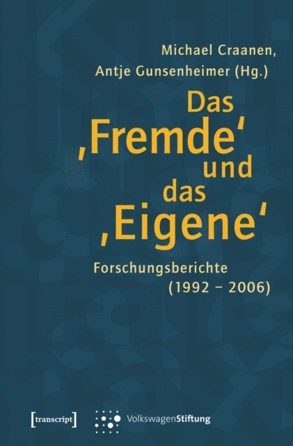 Antje Gunsenheimer, Michael Craanen - Das 'Fremde' und das 'Eigene', E-bok