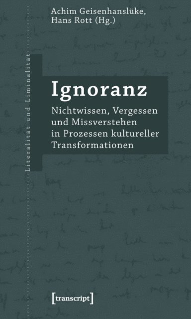 Hans Rott, Achim Geisenhansluke - Ignoranz, E-bok