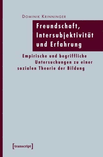 Dominik Krinninger - Freundschaft, Intersubjektivität und Erfahrung, E-bok