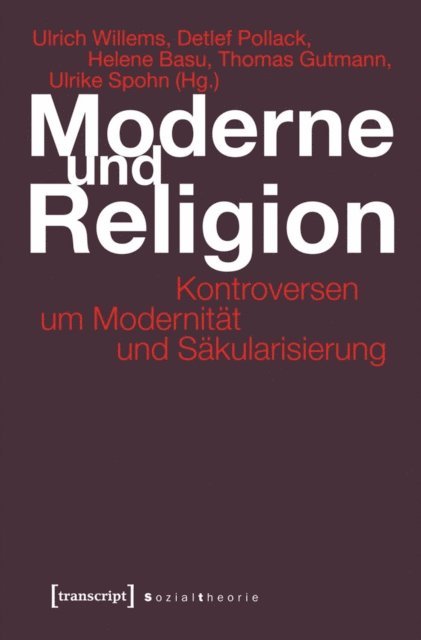 Helene Basu, Ulrike Spohn, Thomas Gutmann, Detlef Pollack, Ulrich Willems - Moderne und Religion, E-bok
