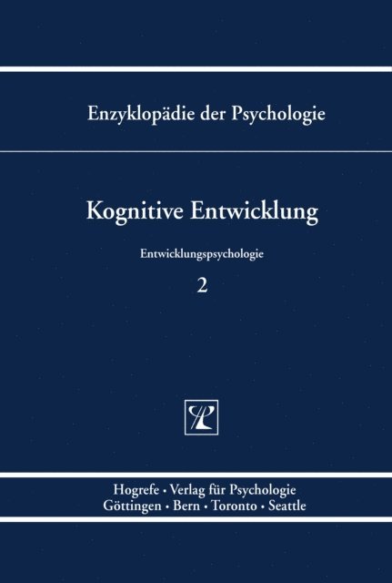 Beate Sodian, Wolfgang Schneider - Kognitive Entwicklung, E-bok