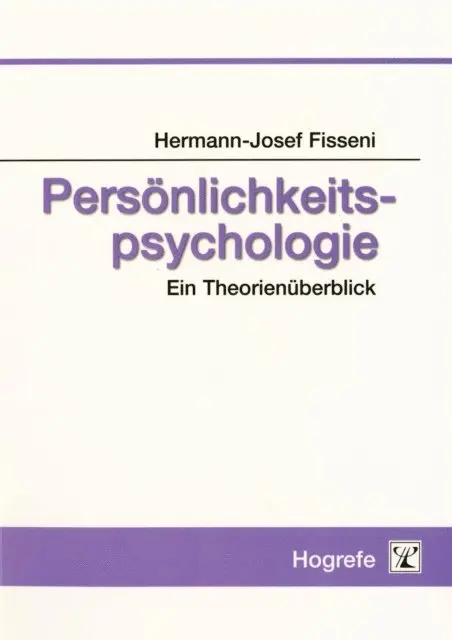 Hermann-Josef Fisseni - Persönlichkeitspsychologie, E-bok. Tillgänglighet: Lägg i varukorg