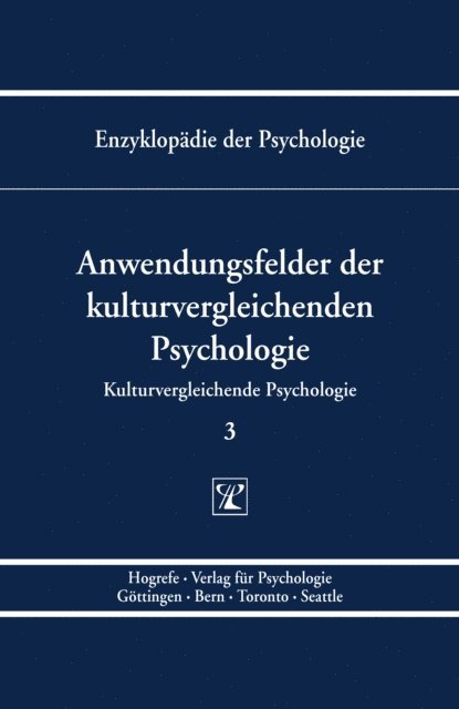 Hans-Joachim Kornadt, Gisela Trommsdorff - Anwendungsfelder der kulturvergleichenden Psychologie, E-bok
