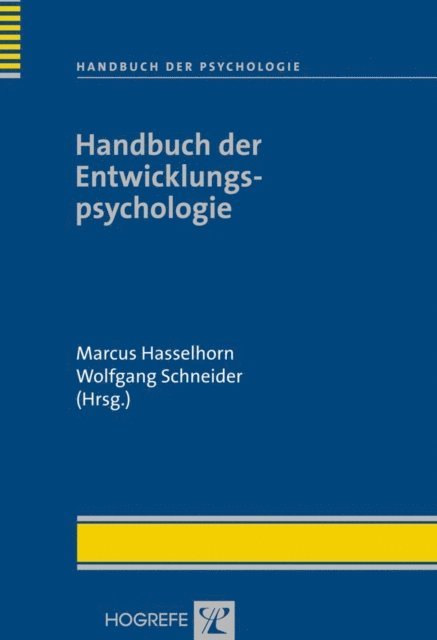 Wolfgang Schneider, Marcus Hasselhorn - Handbuch der Entwicklungspsychologie, E-bok