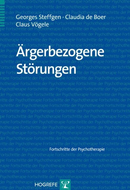 Claus Vogele, Claudia de Boer, Georges Steffgen - Ärgerbezogene Störungen, E-bok