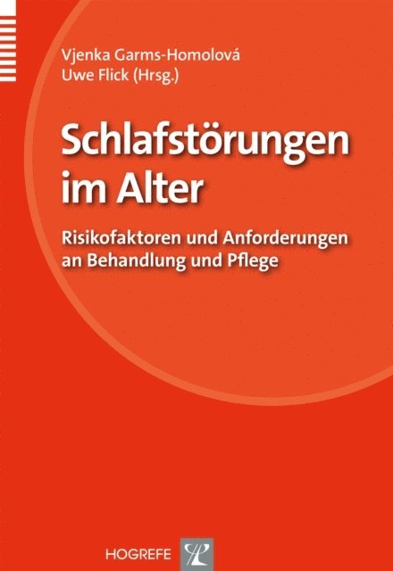 Uwe Flick, Vjenka Garms-Homolova - Schlafstörungen im Alter, E-bok