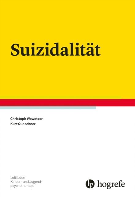 Kurt Quaschner, Christoph Wewetzer - Suizidalität, E-bok