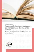 Revue Analytique Des Processus de Management Des Marches Publics