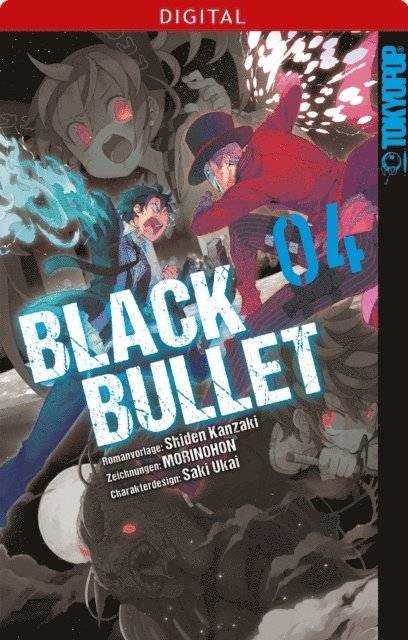 MORINOHON, Shiden Kanzaki - Black Bullet 04, E-bok
