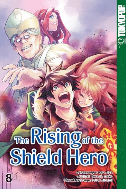 Yusagi Aneko, Seira Minami, Kyu Aiya - The Rising of the Shield Hero - Band 08, E-bok
