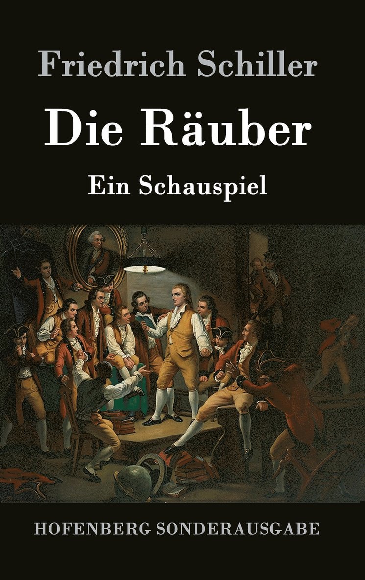 Fredrich Schiller - Räuber, Inbunden