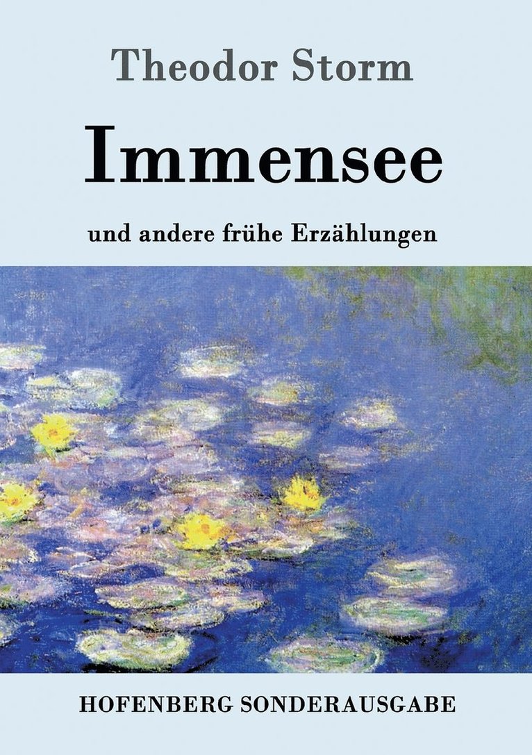 Theodor Storm - Immensee, Häftad