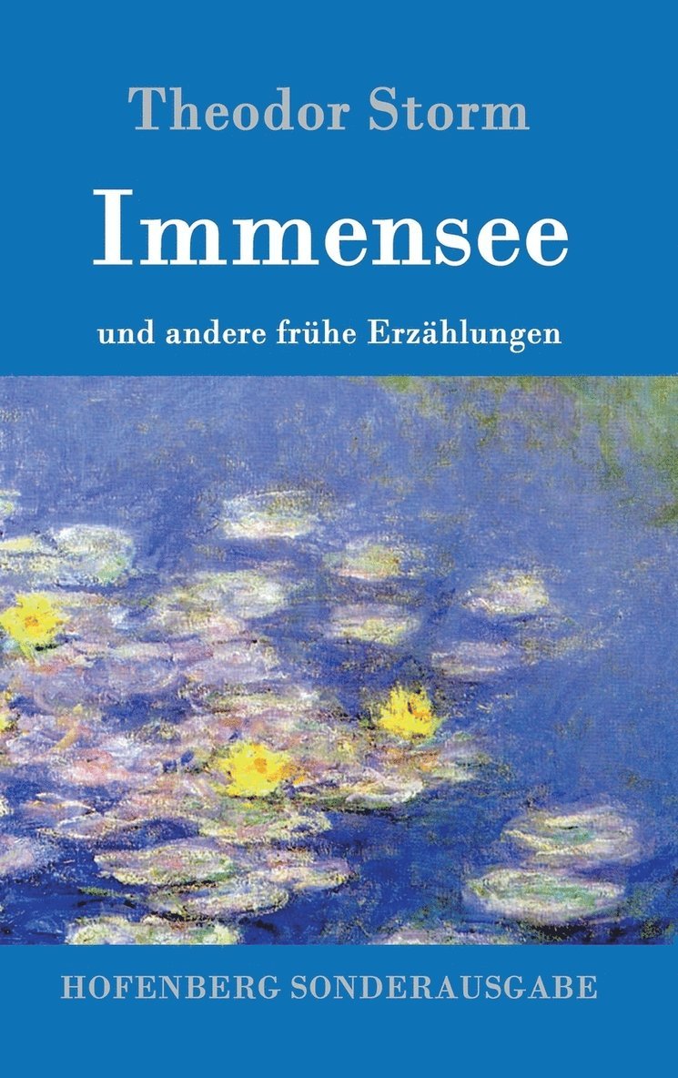 Theodor Storm - Immensee, Inbunden