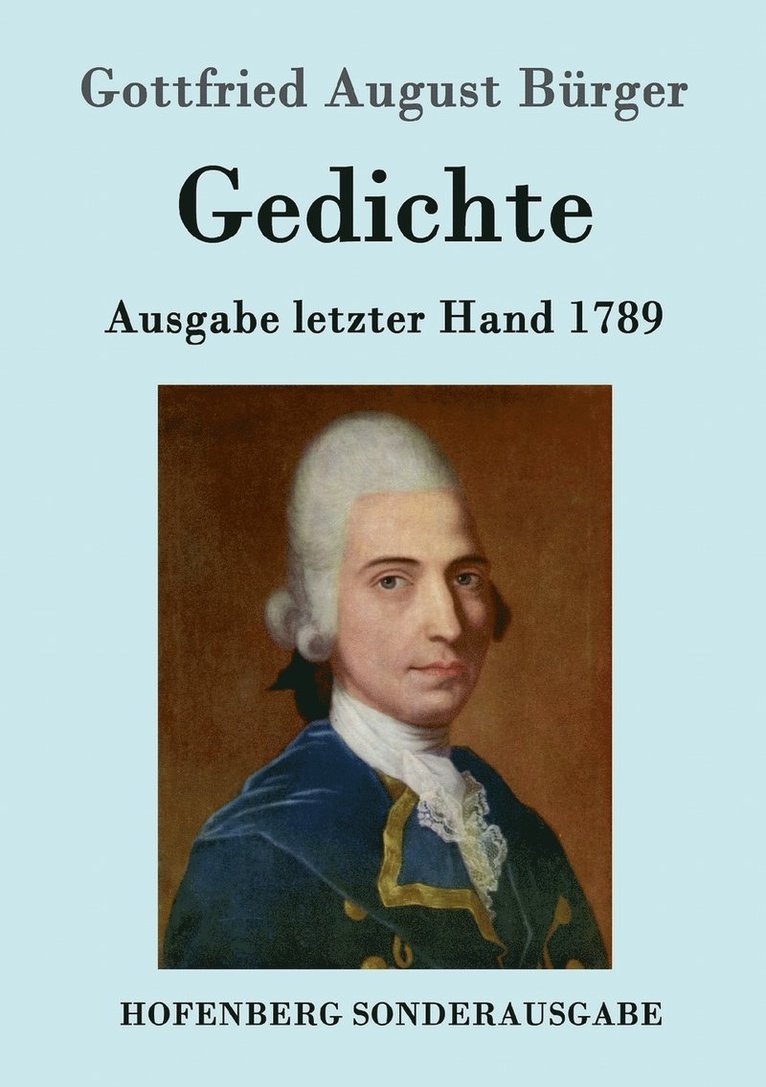 Gottfried August Bürger - Gedichte, Häftad