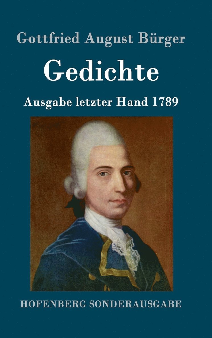 Gottfried August Bürger - Gedichte, Inbunden
