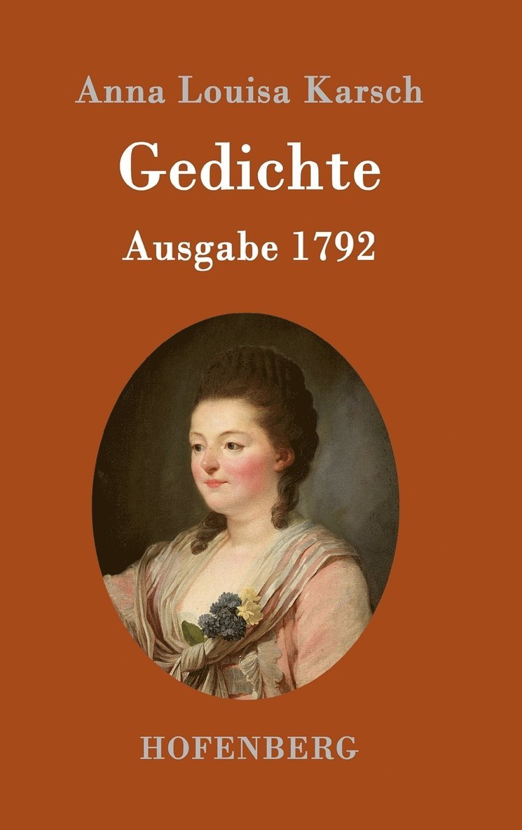 Anna Louisa Karsch - Gedichte (Ausgabe 1792), Inbunden