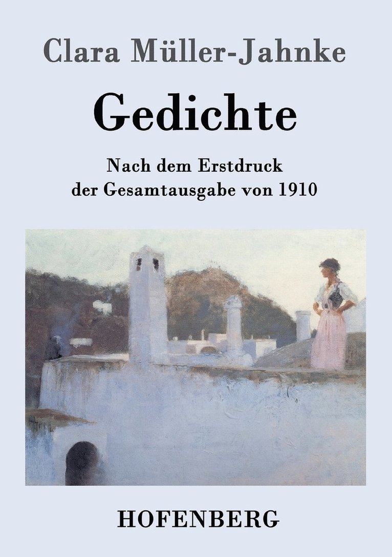Clara Müller-Jahnke - Gedichte, Häftad