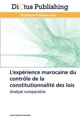 L'expérience marocaine du contrôle de la constitutionnalité des lois