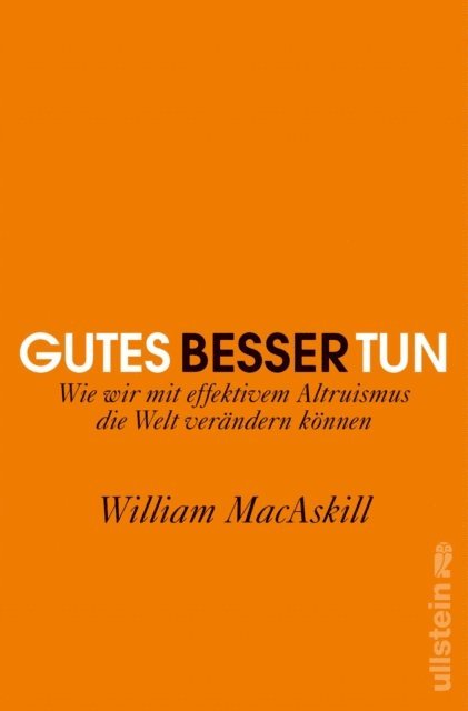 William MacAskill - Gutes besser tun, E-bok