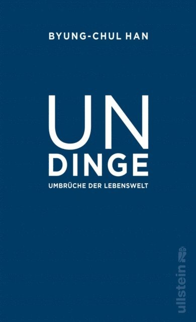 Byung-Chul Han - Undinge, E-bok